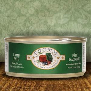 Fromm Salmon Cat 4 Star Lamb Pate (5.5oz)