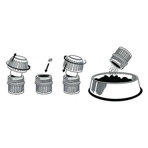 Jorvet Pill Crusher with Twist Cap
