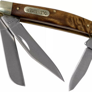 Old Timer Middleman 3" Pocket Knife 34OTW 3 Blade Desert Ironwood Handle