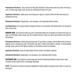 Four Paws Keep Off! Indoor and Outdoor Cat and Dog Repellent 10 oz.