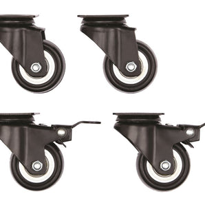 Skudo Pet Travel Carrier Wheel Casters 4 Pack