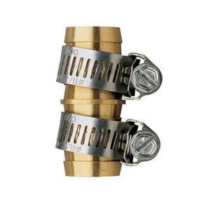 Orbit Heavy Duty Repair Brass Shank Hose Mender Clamps Barbed 5/8 In.