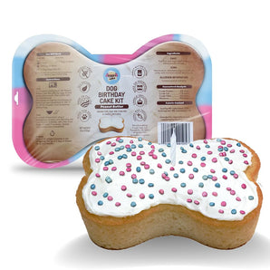 Puppy Cake Dog Birthday Cake Kit Peanut Butter Flavor Celebration Treats USA Made