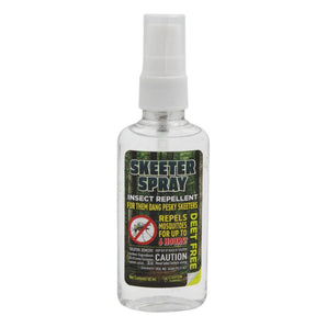 Skeeter Spray Insect Repellent Deet-Free Mosquito Tick Protection Travel Size 60ml 5-Pack