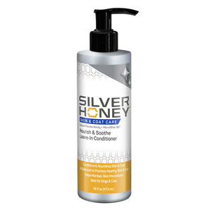 Silver Honey Leave-In Conditioner Skin and Coat for Dogs & Cats 16 oz.
