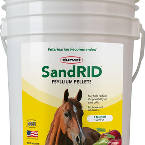 Durvet Equine Sandrid Psyllium Pellets 20 lbs. Apple Flavor