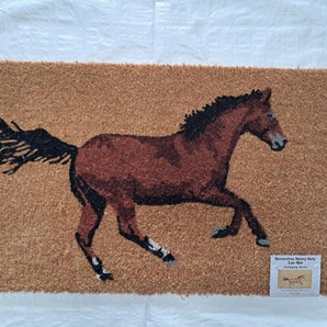 Flexgard Coco Entrance Mat Galloping Horse Non-Slip Heavy Duty Dirt Trapper