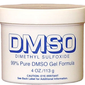 DMSO Gel 99% Dimethyl Sulfoxide External Solvent Gel 4 oz.