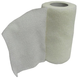 Wrap-It-Up 4" Self Cohesive Flexible Bandages Pets Animals & Humans 3-Pack White