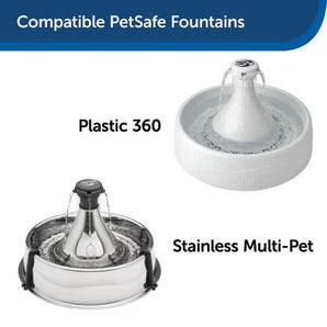 PetSafe 360 Fountain Carbon Replacement Filter Water Purifier 12-Pack