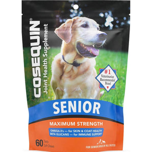 Cosequin Senior Joint Health Soft Chews for Dogs 60ct Max Strength