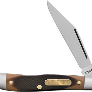 Old Timer Pal 2-3/4" Pocket Knife Clip Point Blade Sawcut Handle