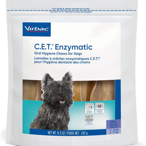 Virbac C.E.T. Enzymatic Oral Hygiene Chews for Dogs SM 11-25 lbs.