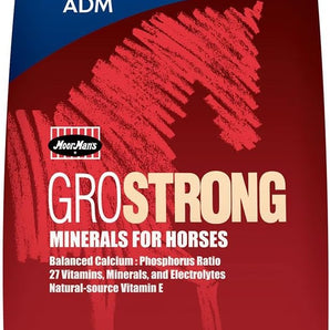 ADM Grostrong Horse Feed Vitamin & Mineral Nutrition 25 lbs.