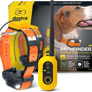 Dogtra Pathfinder 2 GPS Dog Tracker & E-Collar 9-Mile Range LED Light Waterproof