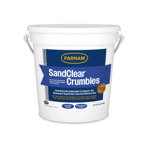 Farnam SandClear Psyllium Crumbles for Horses Digestive Support Sand Colic Risk 3lbs.