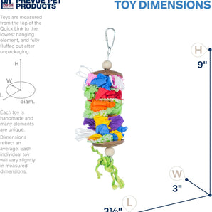 Prevue Pet Products Laundry Day Bird Toy 3-Pack