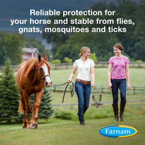 Farnam Bronco Equine Fly Spray Plus Citronella Repellent 32 oz. 2PK