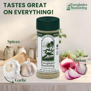 Everglades All Purpose Seasoning 8 oz. Southern Herb & Spice Blend