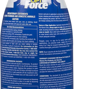 Manna Pro Opti-Force Sweat Resistant Fly Spray for Horses 32 oz.
