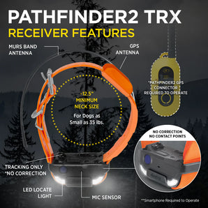Dogtra Pathfinder2 TRX Extra Receiver Collar