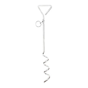 Boss Pet Spiral Dog Tie Out Stake Heavy Duty Ground Anchor 18-Inch