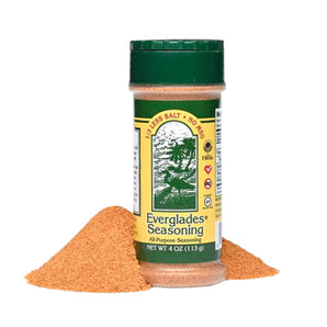 Everglades All Purpose Seasoning 4 oz. 1/3 Less Salt Southern Blend