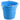 Little Giant Flat Back Plastic Animal Feed Livestock Horse Feed Bucket 5 Gallon