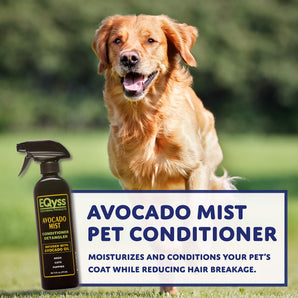 EQyss Avocado Mist Pet Conditioner – Shines, Conditions & Reduces Shedding