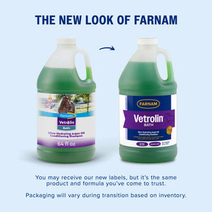 Vetrolin Bath Horse Ultra Hydrating Conditioning Shampoo USA 64 oz.