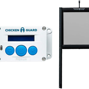 ChickenGuard Premium Automatic Chicken Coop Self-Locking Door Kit, Door Included