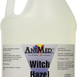 AniMed Witch Hazel Astringent for Animals Gallon, Soothes Skin Irritations