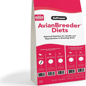 ZuPreem FruitBlend Breeder Medium & Large Birds 40 lbs Breeding Bird Food