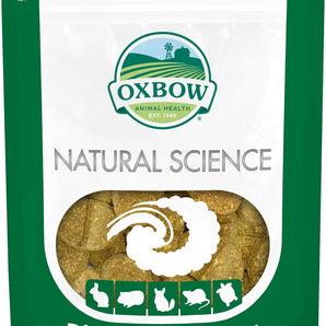 Oxbow Natural Science Digestive Support 60ct Small Pet Supplement Timothy Hay 2-Pack