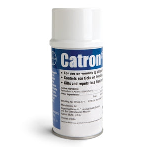 Bayer Catron IV Worm Spray 10 oz. Fly Maggots Ear Tick Spray for Livestock & Horses