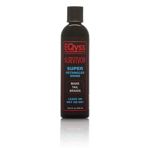 EQyss Survivor Mane & Tail Detangler 8 oz. Safe for Foals Mares Ponies & Horses