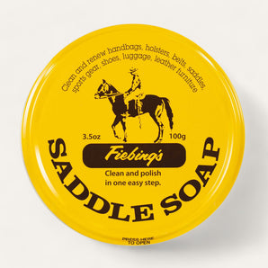 Fiebing's Yellow Saddle Soap Leather Cleaner & Conditioner for Saddles Boots Shoes 3.5oz 2PK