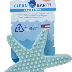 Spunky Pup Clean Earth Heavy Duty Dog Chew Toy Recycled USA Made Durable