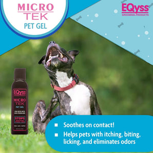 EQyss Micro-Tek Leave-On Pet Gel – Soothes Itching, Hot Spots & Dry Skin