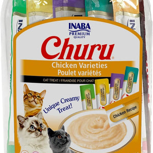 Churu Puree Cat Treats Variety Pack 50ct 0.5oz