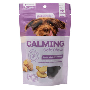 Vets Plus Pets Prefer Calming Soft Chews for Dogs 30 Count 4.23 oz