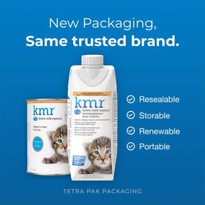 PetAg KMR Ready to Feed Milk Replacer for Kittens and Cats 16 oz.