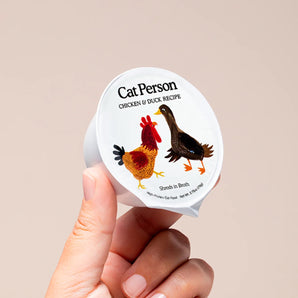 Weruva Chicken Kitten Grain-free Cat Person Shredded & Duck Broth 2.75oz