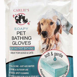 Scoochie Carlie's Pet Bathing Soapy Glove 5 Pack