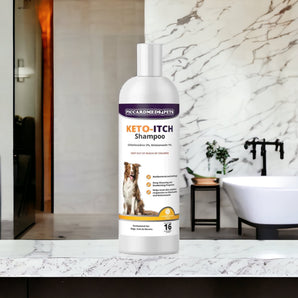 Piccardmeds4pets Keto-Itch Relief Medicated Shampoo for Dogs & Cats 16 oz.