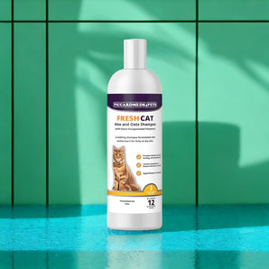 Piccardmeds4pets Fresh Cat Aloe & Oatmeal Shampoo Gentle Cat Care 12 oz.