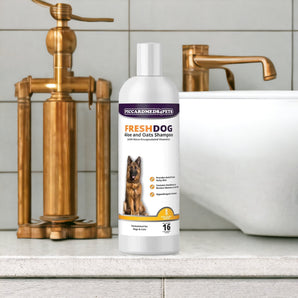Piccardmeds4pets Fresh Dog Aloe and Oats Shinny Coat with Chamomile Shampoo 16 oz.