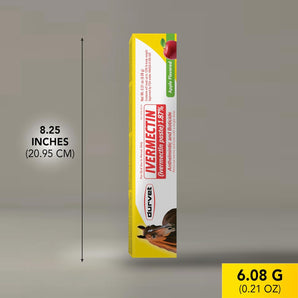 Durvet Ivermectin Horse Wormer Apple Flavor Broad Spectrum Equine Dewormer 3-Pack