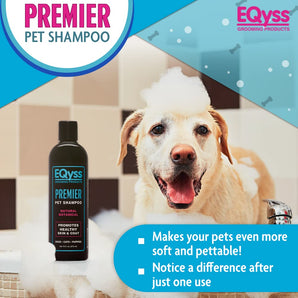 EQyss Premier Pet Shampoo – Moisturizes, Conditions & Enhances Coat Shine