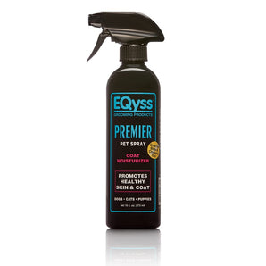 EQyss Premier Pet Coat Moisturizing Spray – No Residue, Soothes Dry Skin